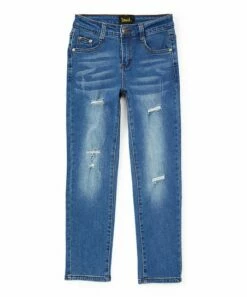 Wholesale ⌛ Daniel L Blue Distressed Straight-Leg 👖 Jeans - Toddler & Boys For Kids 💯