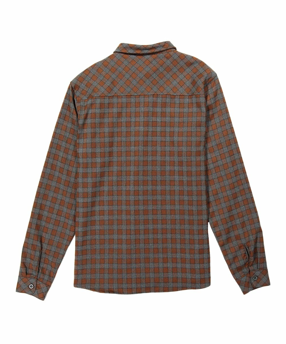 Best deal ๐ Daniel L Brown Gingham Pocket Button-Up - Boys For Kids ๐งจ - Image 2