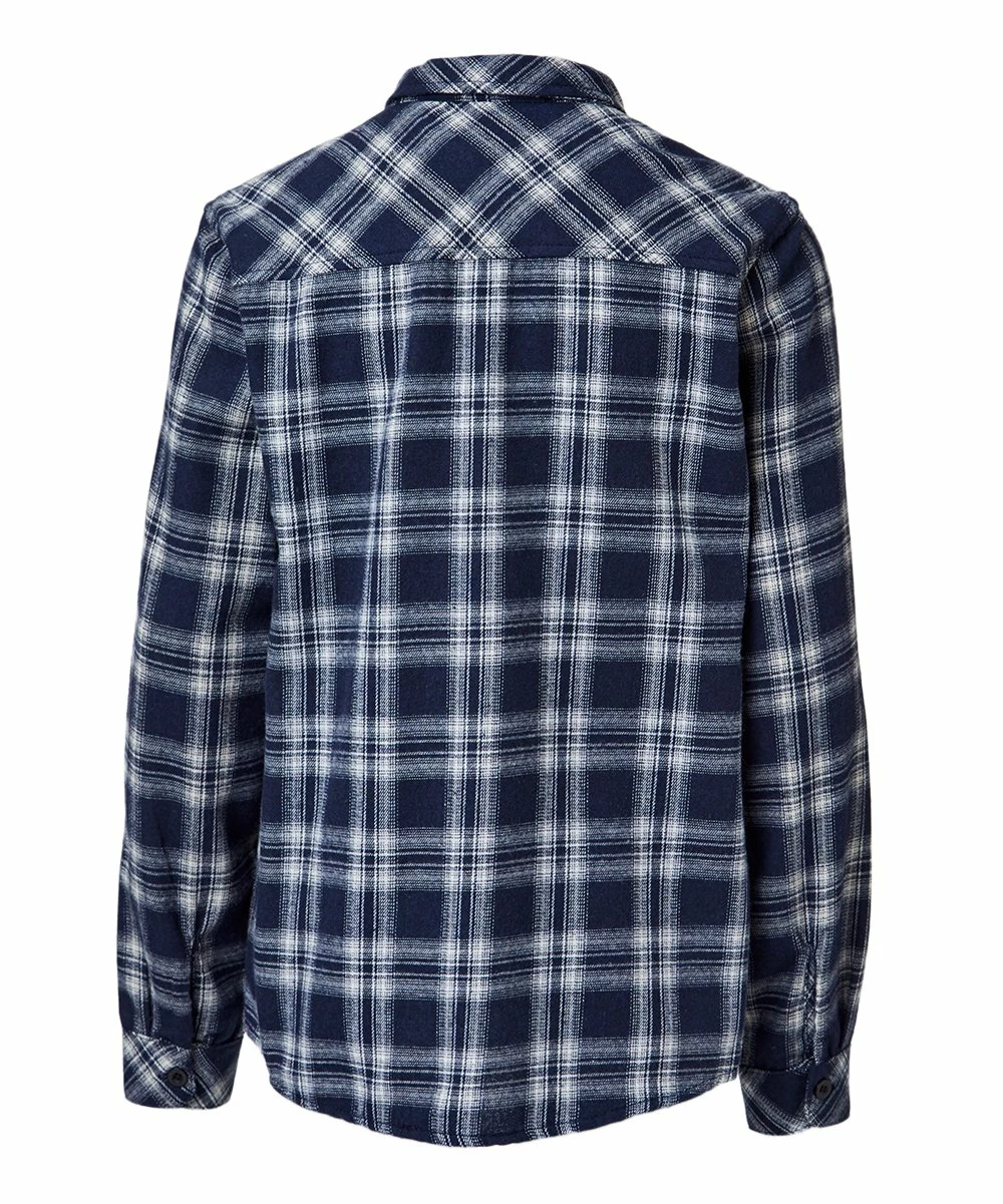 Flash Sale ✨ Daniel L Navy Plaid Pocket Button-Up - Boys For Kids 🔔 - Image 2