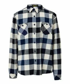 Budget โจ Daniel L Navy & White Buffalo Check Pocket Button-Up - Boys For Kids ๐ฅ