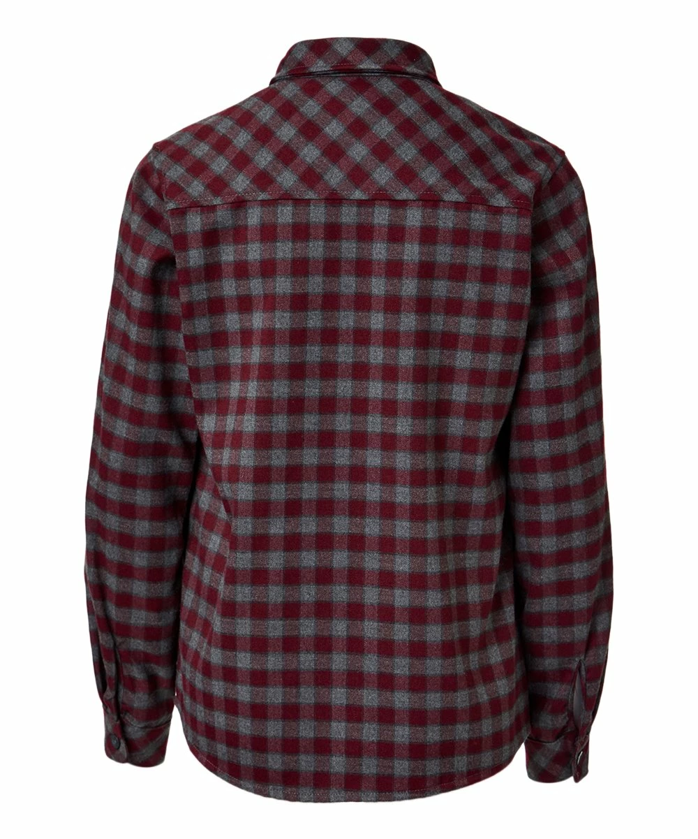 Flash Sale ❤️ Daniel L Burgundy Gingham Pocket Button-Up - Boys For Kids ❤️ - Image 2