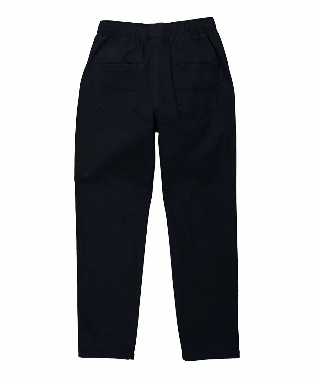 Best deal ๐ Daniel L Navy Stitch-Knee Pants - Boys For Kids ๐ - Image 2