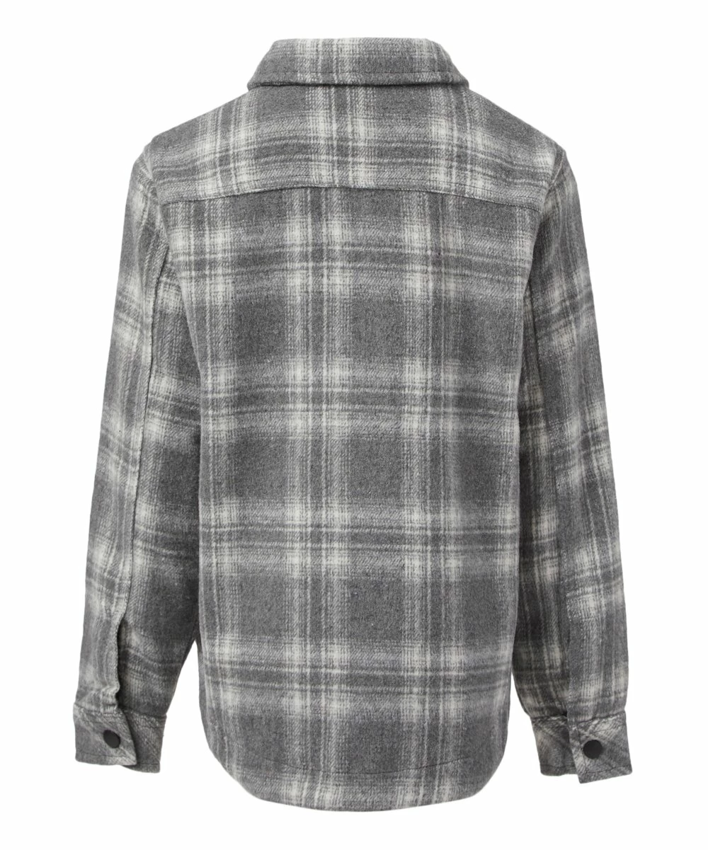 Best deal โ๏ธ Daniel L Gray Plaid Flannel Button-Up - Boys For Kids ๐ - Image 2