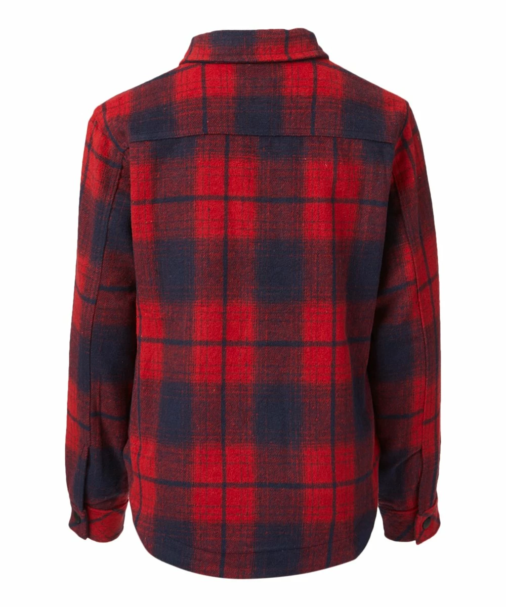 Flash Sale ๐คฉ Daniel L Red & Navy Plaid Flannel Button-Up - Boys For Kids โญ - Image 2