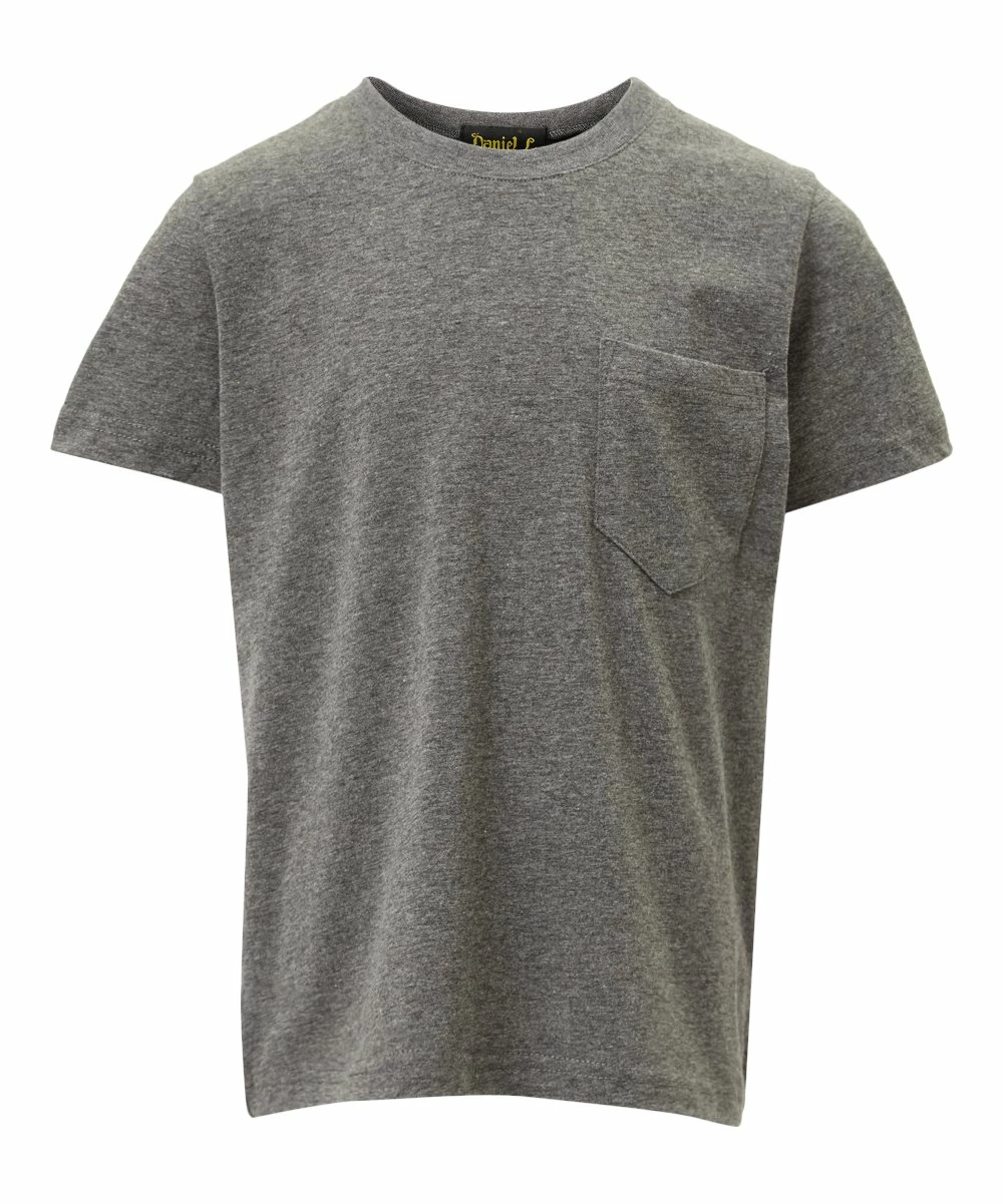 Top 10 โญ Daniel L Dark Gray Crewneck Tee - Boys For Kids โจ