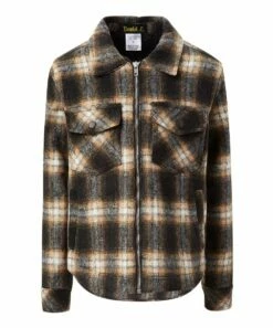 Flash Sale ๐ Daniel L Black & Orange Plaid Flannel Zip-Up Top - Boys For Kids โจ