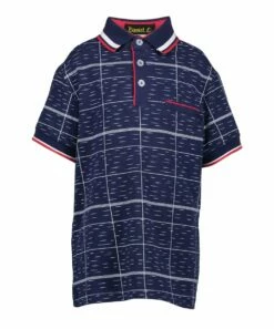 Best deal ๐ฏ Daniel L Blue & White Stripe Polo - Boys For Kids ๐