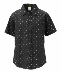 Brand new โญ Daniel L Black Anchor Short-Sleeve Button-Up - Boys For Kids ๐ฏ