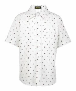 Cheap 💯 Daniel L White Anchor Short-Sleeve Button-Up - Boys For Men ✔️