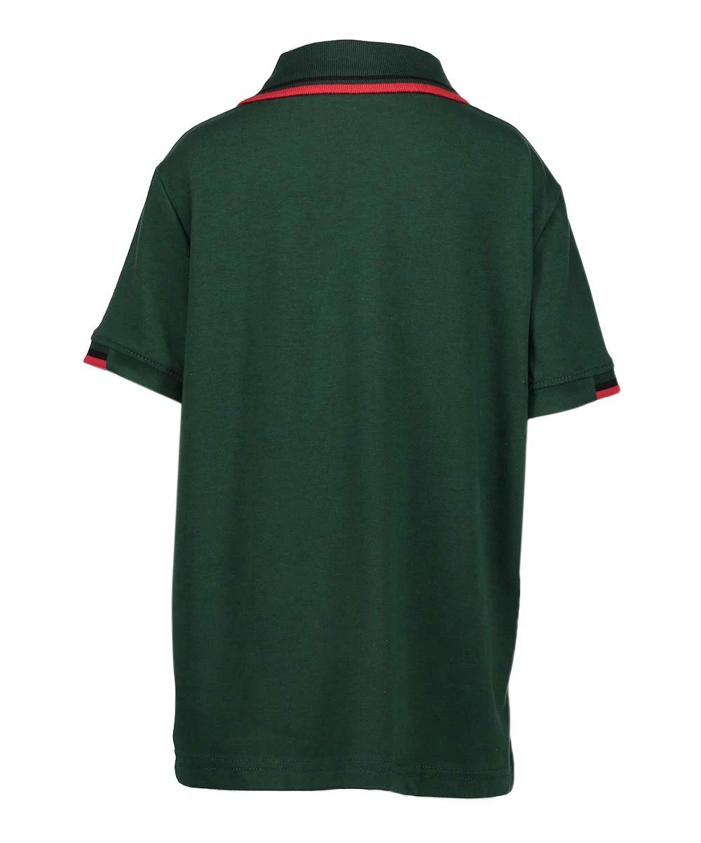 Brand new ๐ฅ Daniel L Green & Gray Color Block Polo - Boys For Kids โ - Image 2