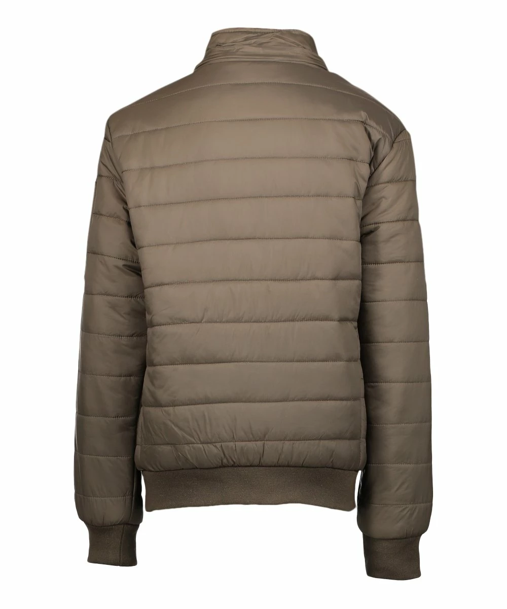 New ๐งจ Daniel L Army Green Hooded Zip-Up Puffer Jacket - Boys For Kids โ - Image 3