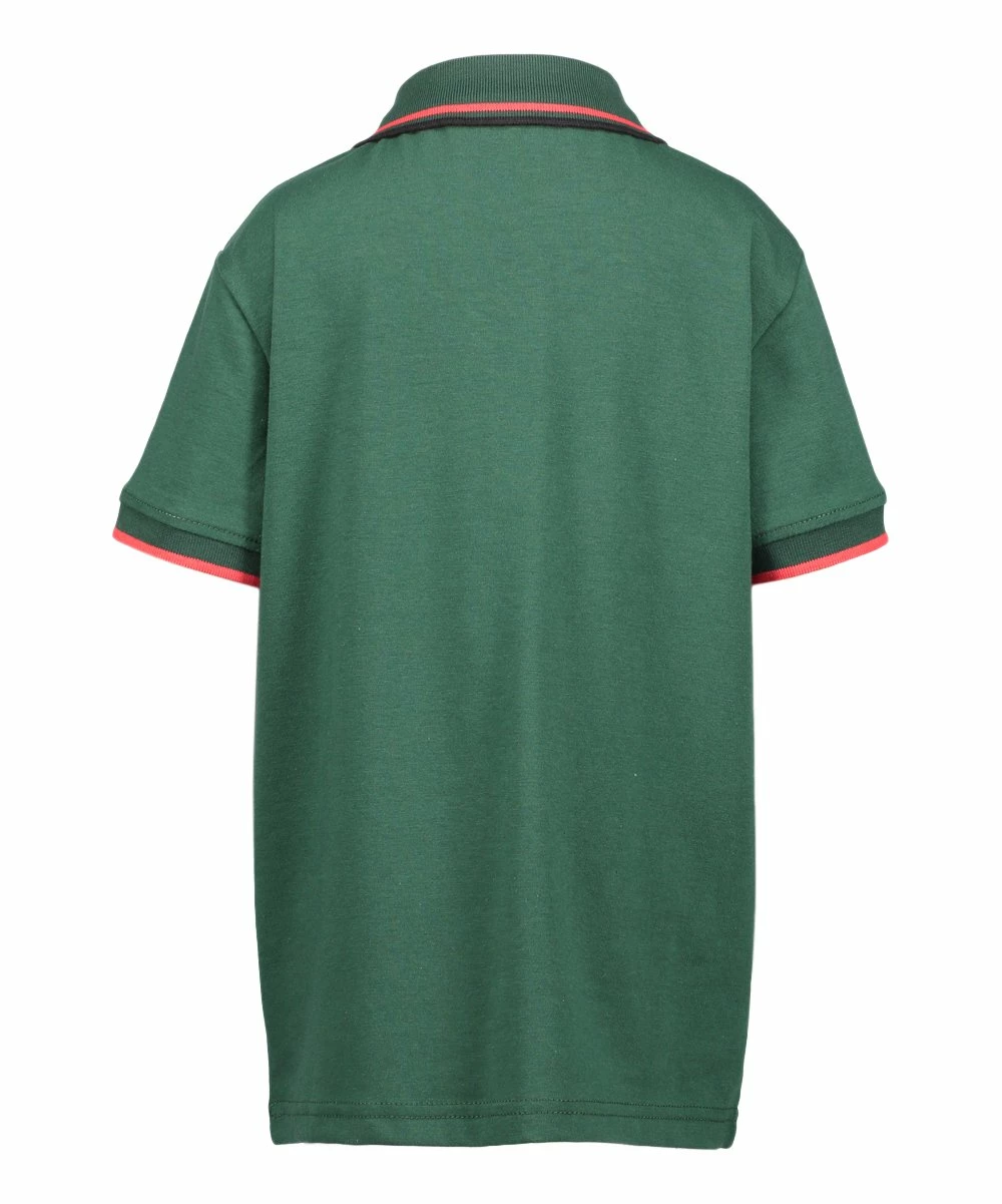 Buy 🔥 Daniel L Green & Orange Stripe Polo - Boys For Kids 🛒 - Image 2