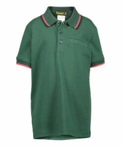 Buy ๐ฅ Daniel L Green & Orange Stripe Polo - Boys For Kids ๐