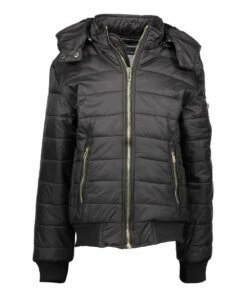 Promo 🔥 Daniel L Black Pocket Hooded Zip-Up Puffer Jacket - Toddler & Boys For Kids ❤️