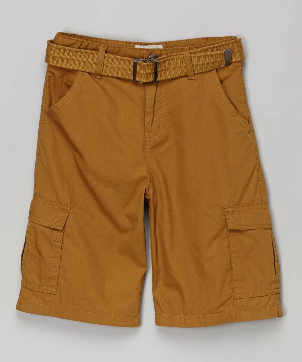 Top 10 ๐ Daniel L Copper Brown Belted Cargo Shorts - Boys For Kids ๐