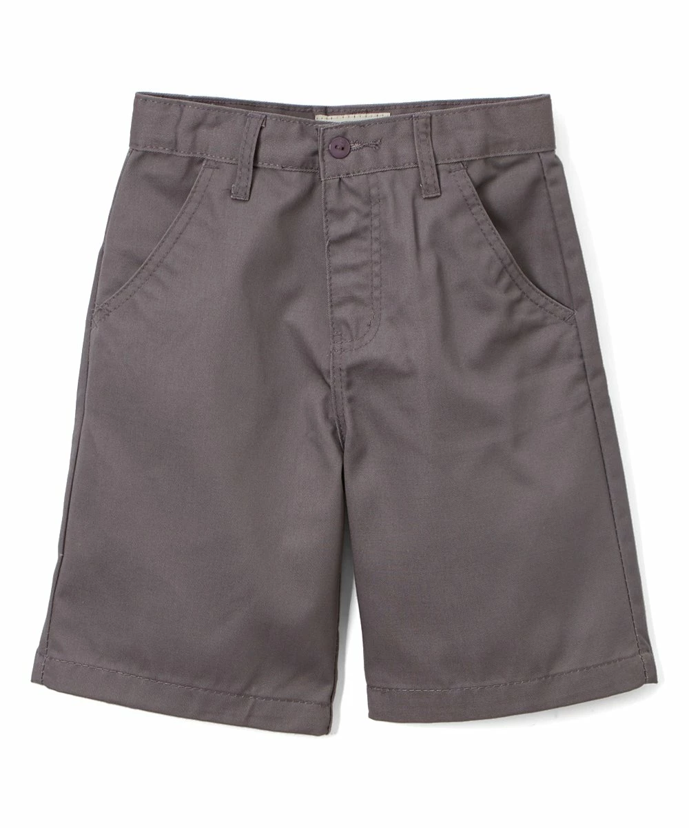 Cheap ๐ Daniel L Dark Gray Uniform Shorts - Boys For Kids โจ