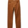 Deals 🔥 Daniel L Saddle Brown Skinny Pants - Boys For Kids 🛒