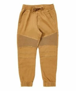 Coupon ⌛ Daniel L Dark Khaki Moto Joggers - Boys For Kids 😉