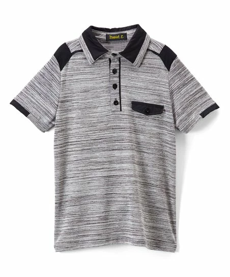 Flash Sale ๐ Daniel L Gray Marled Polo - Boys For Kids ๐