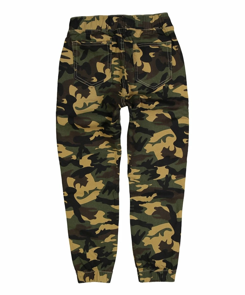 Best reviews of ๐ Daniel L Khaki Camo Moto Tie-Waist Joggers - Boys For Kids ๐คฉ - Image 2