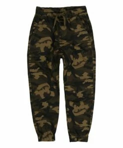 Hot Sale 🥰 Daniel L Dark Khaki Camo Tie-Waist Joggers - Boys For Kids ✔️