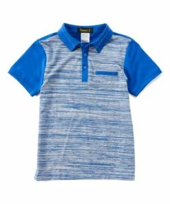 Best reviews of 🎉 Daniel L Royal Blue Marled Raglan Polo - Boys For Kids 💯