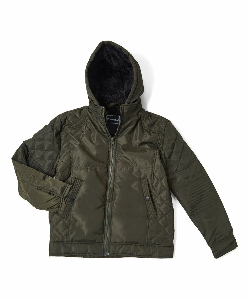 Top 10 โ๏ธ Daniel L Army Green Moto Jacket - Boys For Kids โญ