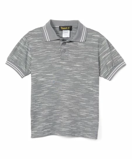 Wholesale โ๏ธ Daniel L Gray Space-Dye Polo - Boys For Kids ๐