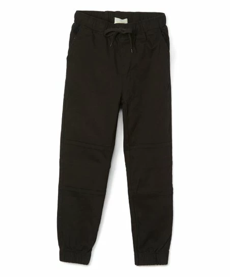 Deals ๐ Daniel L Black Stitched-Knee Joggers - Boys For Kids ๐ฏ