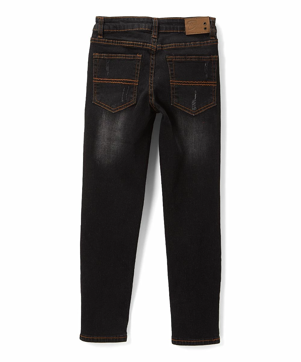 Top 10 ๐ Daniel L Black Wash Straight-Leg ๐ Jeans - Boys For Kids โจ - Image 2
