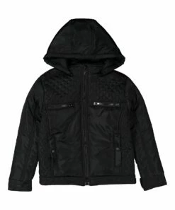 Discount โ๏ธ Daniel L Black Hooded Jacket - Boys For Kids ๐