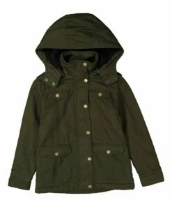 Brand new ๐ Daniel L Army Green Funnel-Neck Parka - Boys For Kids ๐