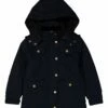 Promo ❤️ Daniel L Navy Funnel-Neck Parka - Boys For Kids 🔥
