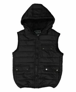Flash Sale ๐งจ Daniel L Black Hooded Pocket Vest - Boys For Kids ๐