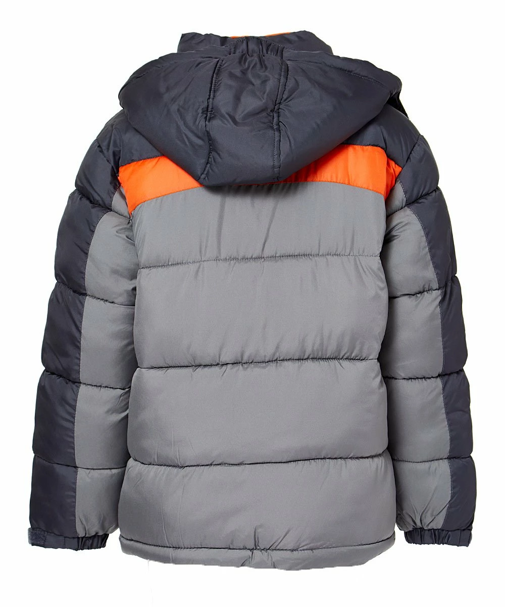 Best reviews of 🤩 Vertical 9 Charcoal & Gray Daniel Hooded Puffer 🧥 Coat - Toddler & Boys For Kids 👍 - Image 2